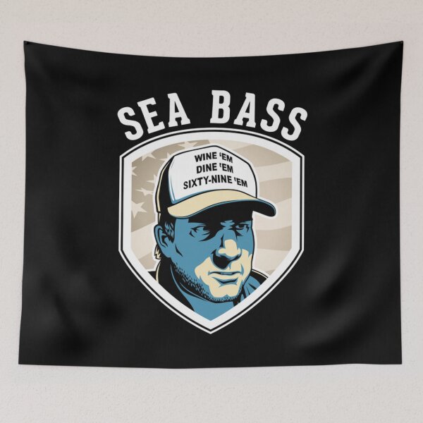 Item preview, Sea Bass Funny Gift Men Women designed and sold by PeterOrsag.
