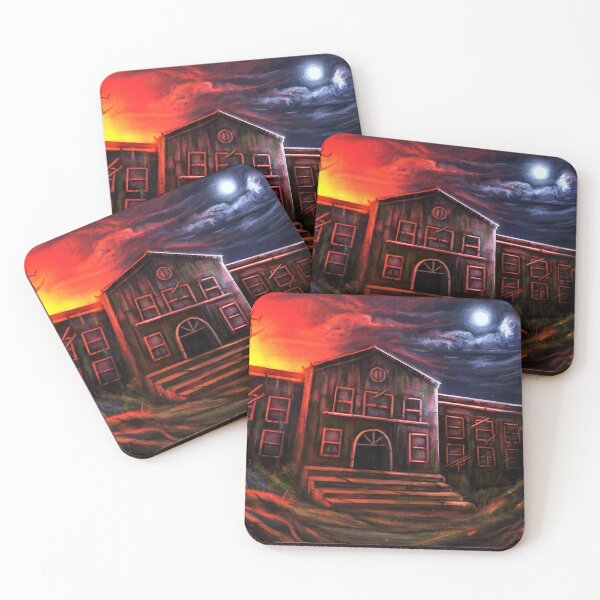 Item preview, Abandoned Building Spooky Halloween Art designed and sold by TAGartShop.
