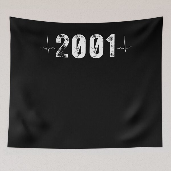 Item preview, 21 Year Old Birthday Gift Heartbeat 2001 designed and sold by UniqueBPresent.