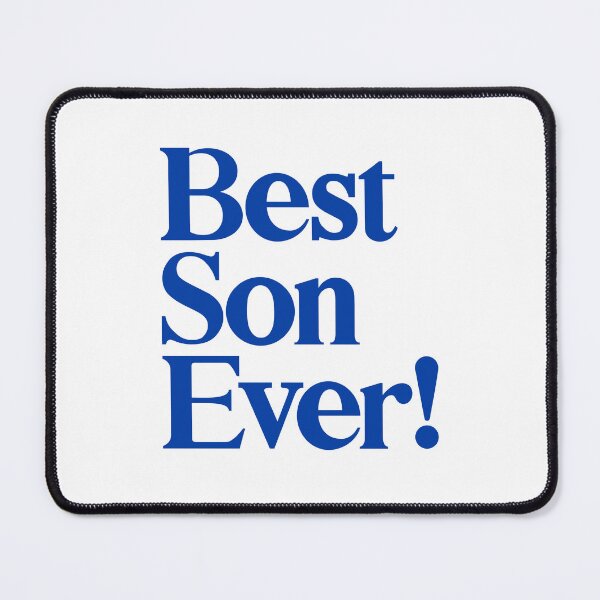 Item preview, Best Son Ever - Best Gift for Son - Blue designed and sold by heyluckyseven.