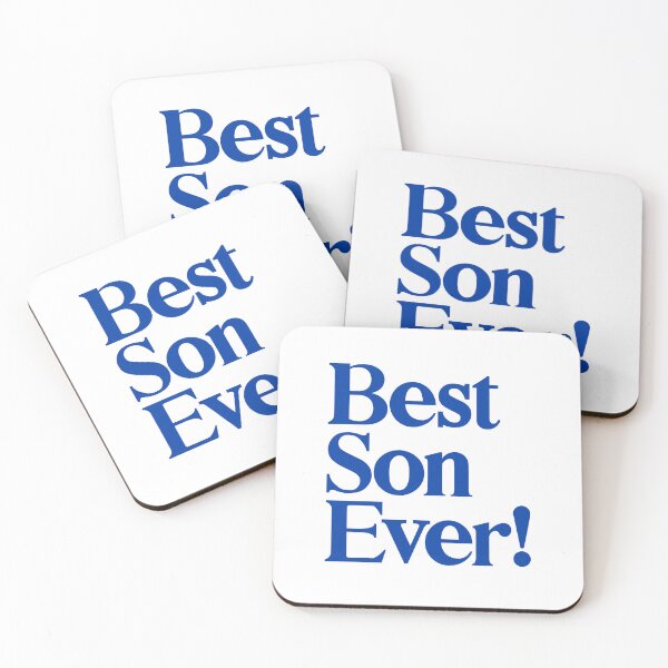 Item preview, Best Son Ever - Best Gift for Son - Blue designed and sold by heyluckyseven.