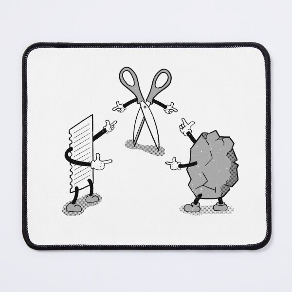 Item preview, Classic Duel • Funny Rock Paper Scissors Office Mexican Standoff Meme designed and sold by KleverOlivier.