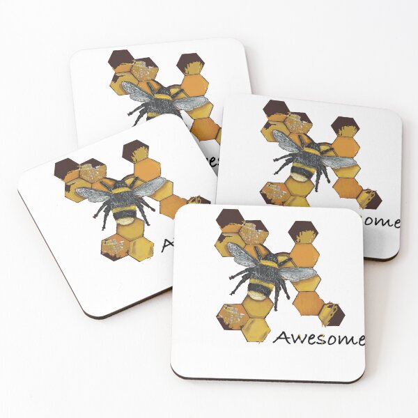 Item preview, Bee Awesome designed and sold by Melissa Norenberg.