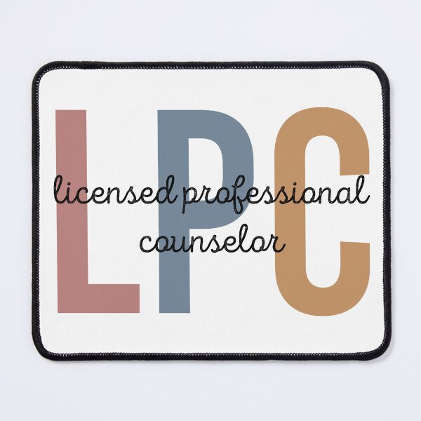 Item preview, LPC Licensed Professional Counselor | Licensed Mental health counselor designed and sold by Violet Treasures.