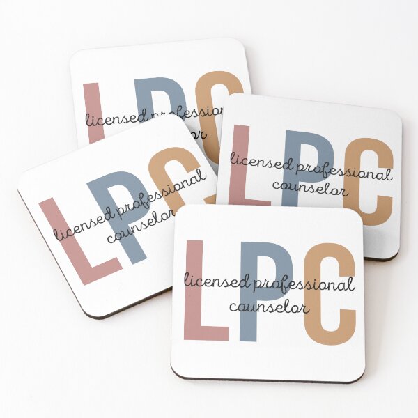 Item preview, LPC Licensed Professional Counselor | Licensed Mental health counselor designed and sold by Violet Treasures.