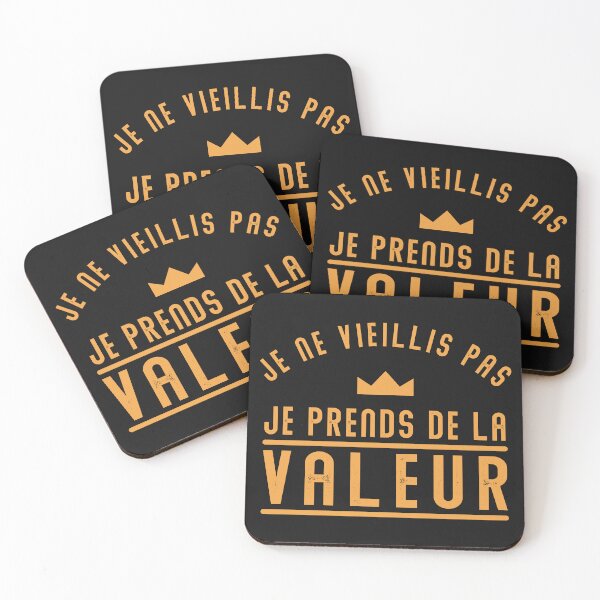 Item preview, Je ne vieillis pas je prends de la valeur designed and sold by Macer.