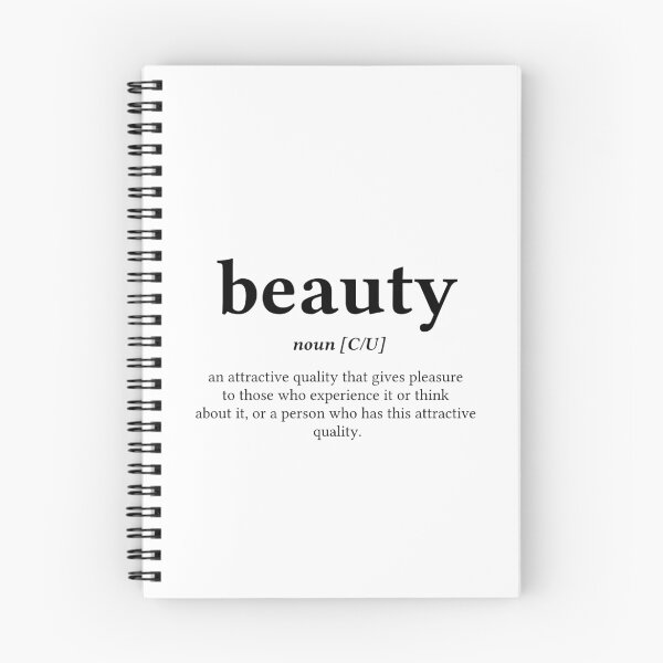 Item preview, Beauty Word Definition - Center Black Text designed and sold by Word Definitions.