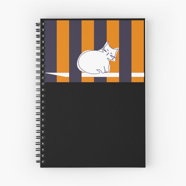 Item preview, cat on the fence abstract art designed and sold by Creativedfg.