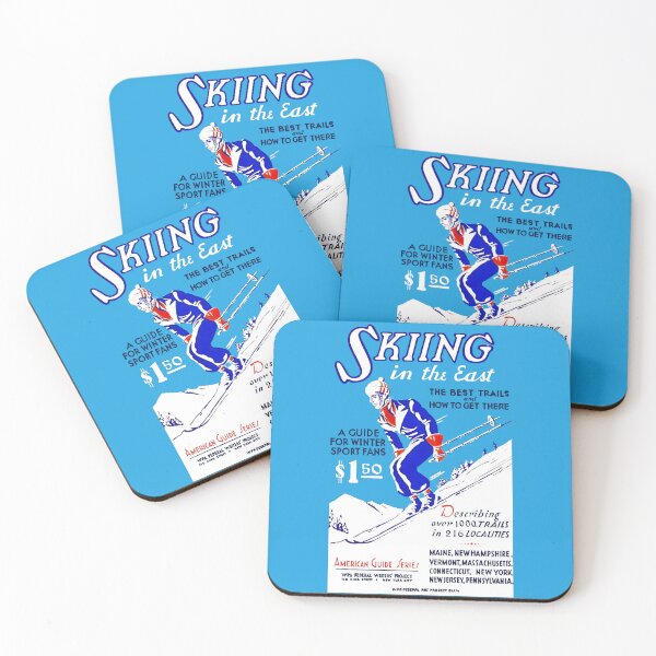 Item preview, SKIING IN THE EAST OF THE USA - BROCHURE designed and sold by ThrowbackAds.