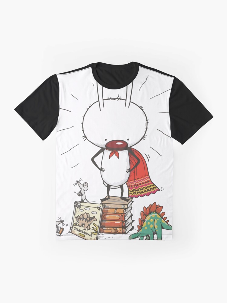 Thumbnail 4 of 5, Graphic T-Shirt, Mr. Rabbit - IckyPen designed and sold by ickypen.