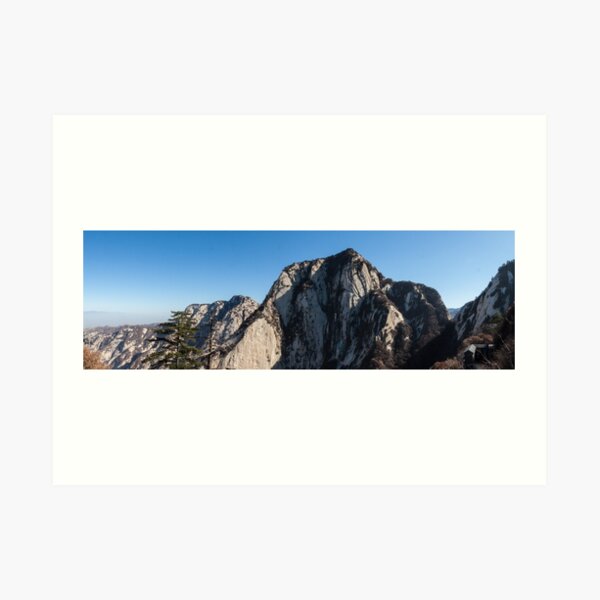 Mount Huashan Art Print