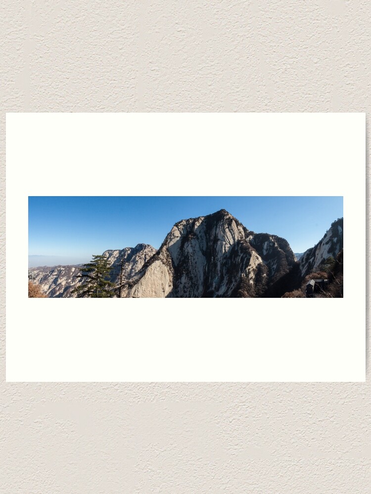 Alternate view of Mount Huashan Art Print