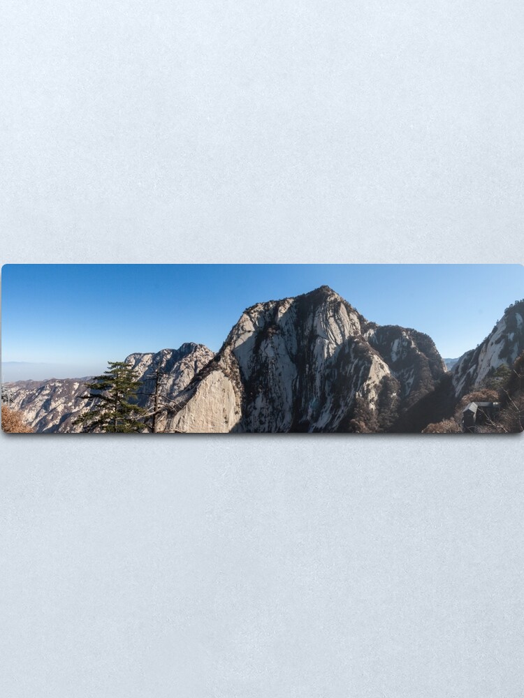Alternate view of Mount Huashan Metal Print