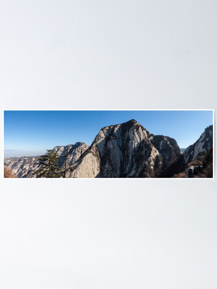 Alternate view of Mount Huashan Poster