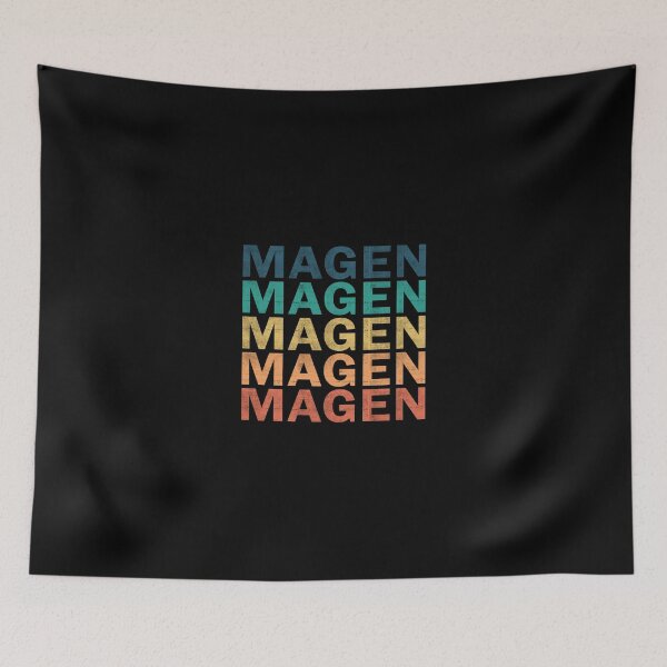 Artikelvorschau, Magen-Namens-T-Shirt - Magen-Weinlese-Retro Namensgeschenkartikel-T-Stück entworfen und verkauft von wardorion9.