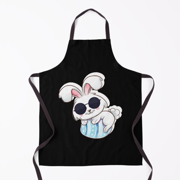 Item preview, Cute Watercolor Bunny With Sunglasses For Boys Men Kids ,A Rabbit Sitting On An Egg, Funny Happy Easter Day Present designed and sold by pedrored369.