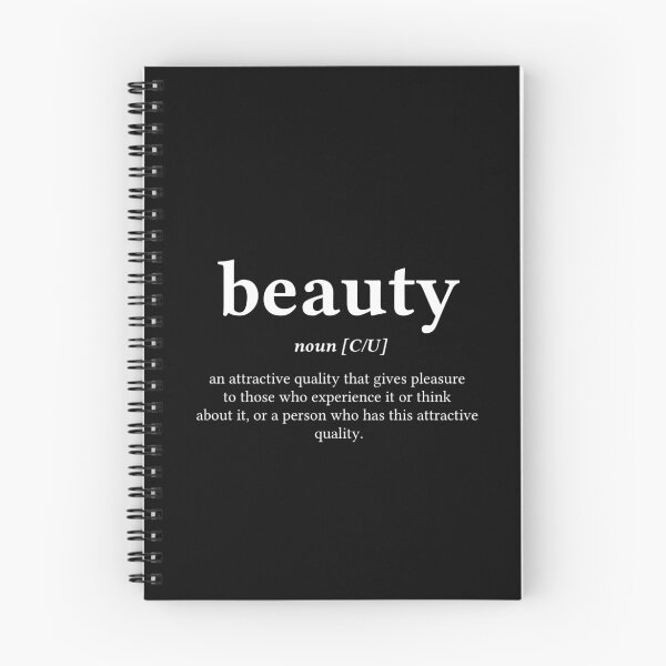Item preview, Beauty Word Definition - Center White Text designed and sold by Word Definitions.