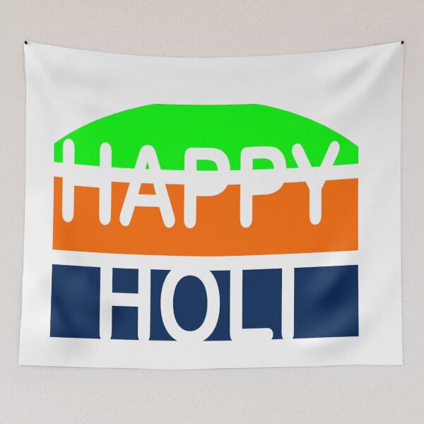 Item preview, Happy Holi Soft Design designed and sold by TRISHI CREATION.