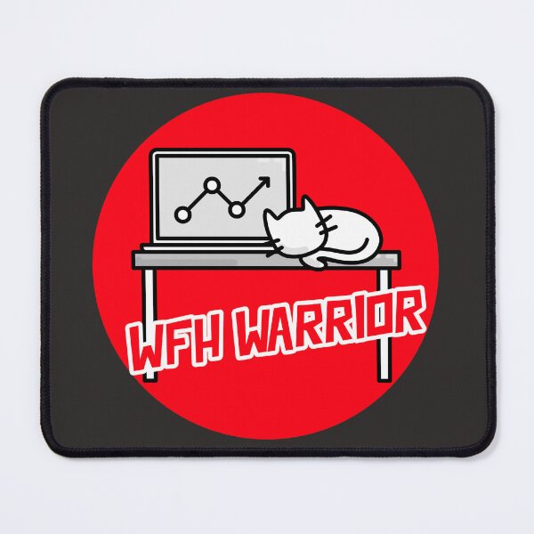 Item preview, Work From Home Warrior designed and sold by wexicangaming.