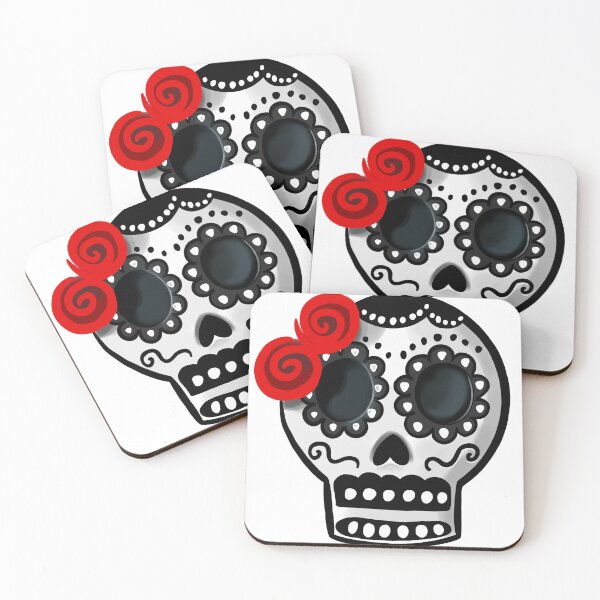 Item preview, Skull Mexican - Sugar Skull  designed and sold by Ketrinartistka.