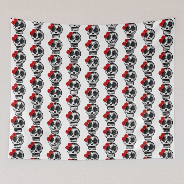 Item preview, Skull Mexican - Sugar Skull  designed and sold by Ketrinartistka.