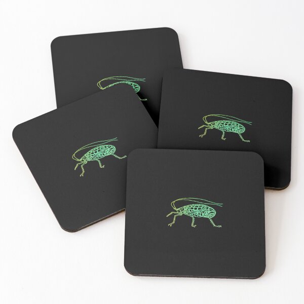 Item preview, Katydid in greens designed and sold by spineless-art.