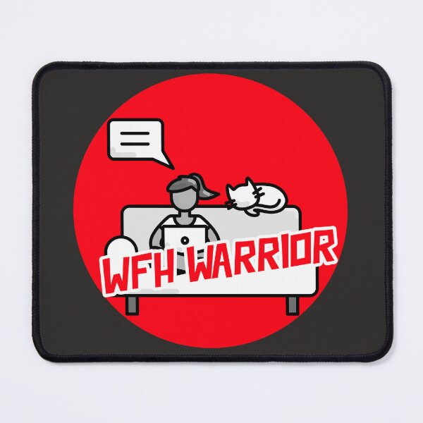 Item preview, Work From Home Warrior (Cat Lady 2 Edition) designed and sold by wexicangaming.