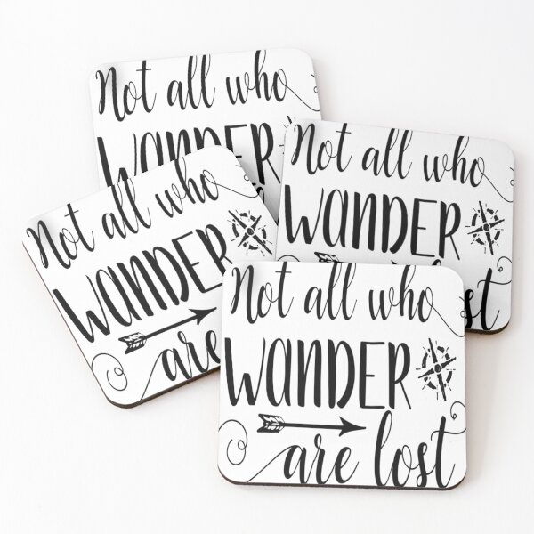 Item preview, Not all that wander are lost designed and sold by Palash Aesthetic Alley.