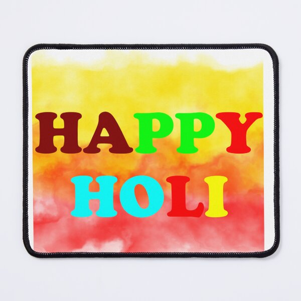 Item preview, Colourful Happy Holi Soft Design designed and sold by TRISHI CREATION.