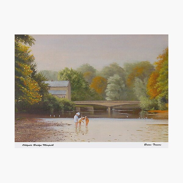 Oldgate Bridge Morpeth. Photographic Print