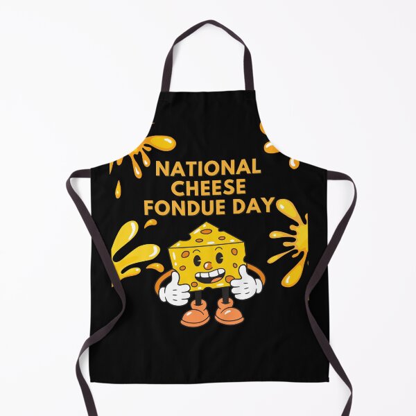 Item preview, National Cheese Fondue Day - Funny Cheese design designed and sold by trendyshopy.