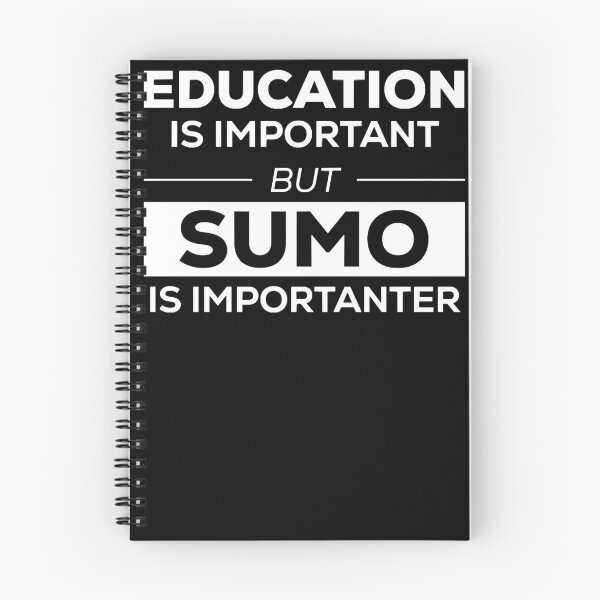 Item preview, Education is important but sumo is importanter designed and sold by Creativedfg.