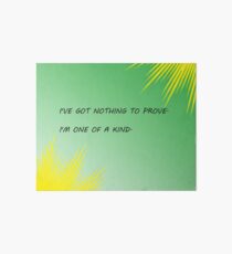 Young Justice Artemis quote Art Board