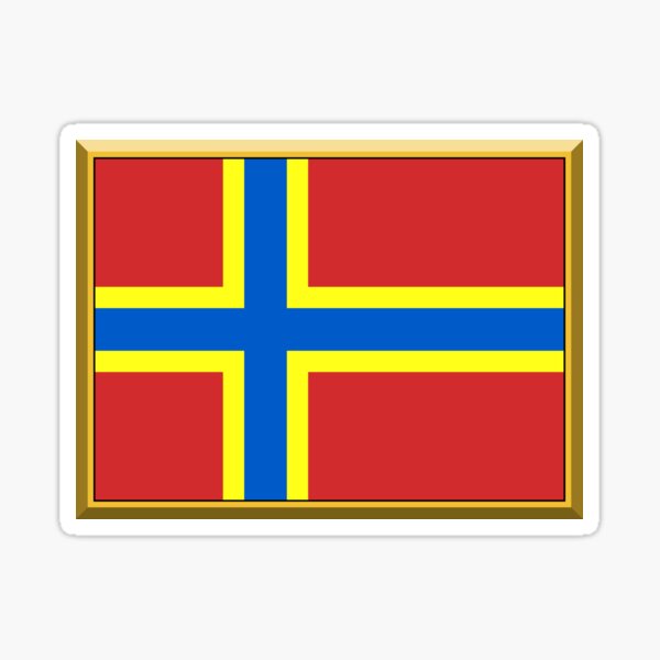 Item preview, ORKNEY Flag Gifts, Masks, Stickers & Products (GF) designed and sold by mpodger.