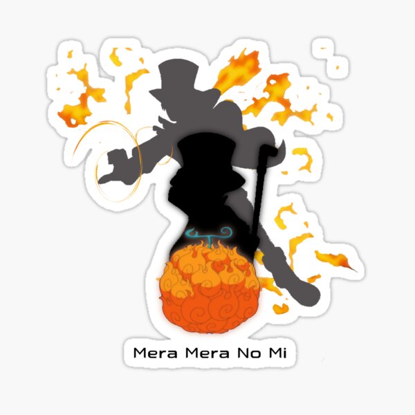 Mera Mera No Mi Stickers for Sale