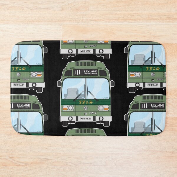 Item preview, John Fishwick & Sons Leyland National mk1 34 XCW957R Retro Illustration designed and sold by BFXIII.