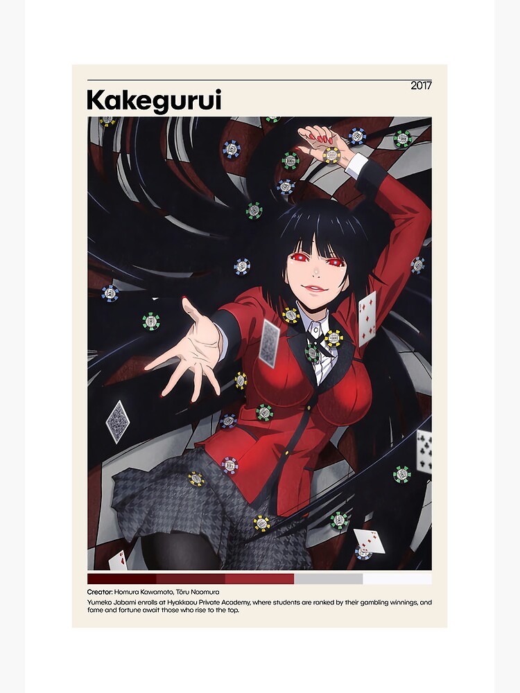 Kakegurui Manga Anime Poster