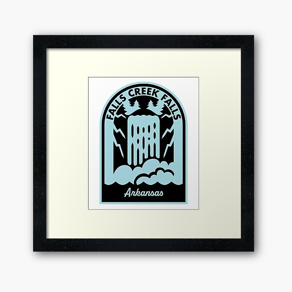 Item preview, Falls Creek Falls Arkansas designed and sold by HalpinDesign.