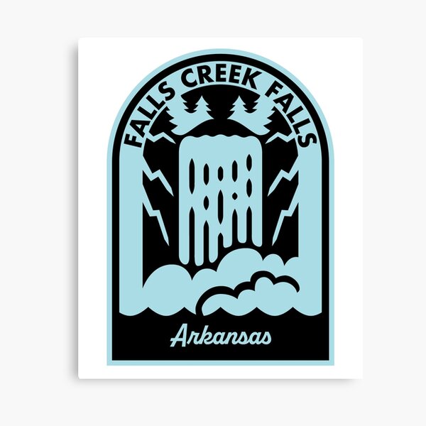 Item preview, Falls Creek Falls Arkansas designed and sold by HalpinDesign.