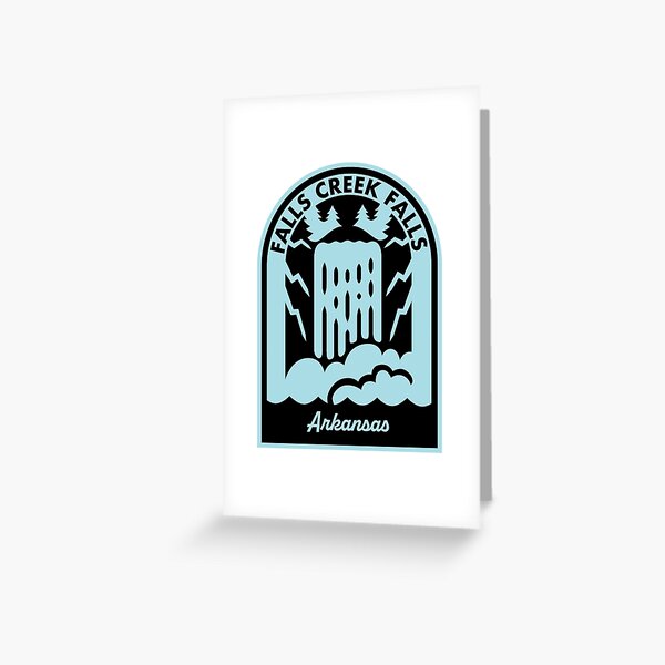 Item preview, Falls Creek Falls Arkansas designed and sold by HalpinDesign.