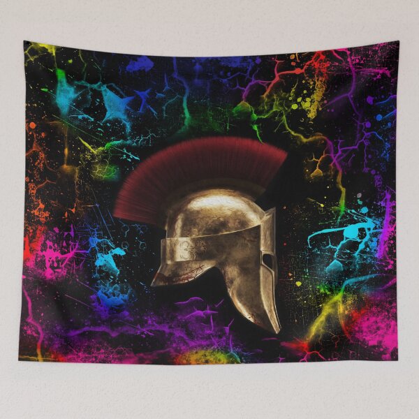 Artikelvorschau, Spartanischer Helm entworfen und verkauft von johnnyssandart.