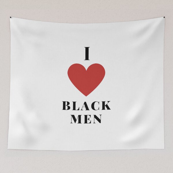 Item preview, I love black men. designed and sold by keenikai.