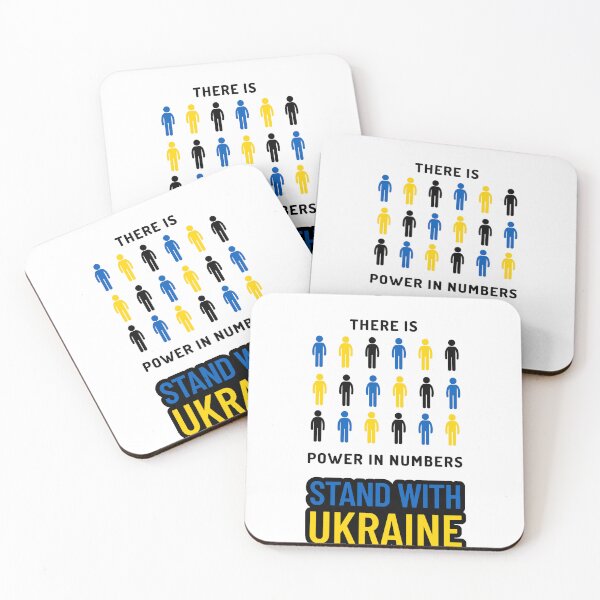Item preview, Power in number Stand with Ukraine  designed and sold by JDScottsr.