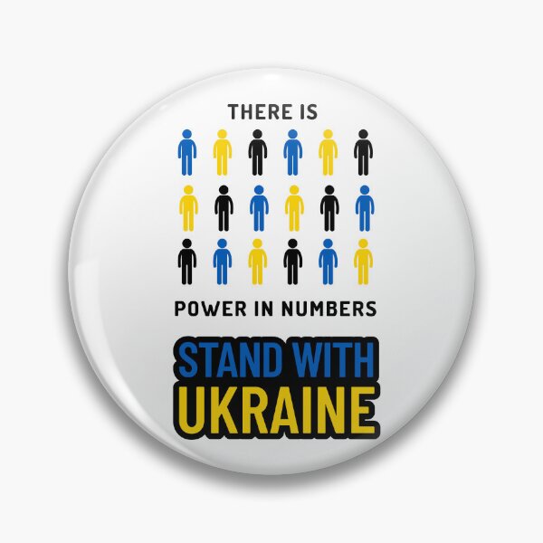 Item preview, Power in number Stand with Ukraine  designed and sold by JDScottsr.