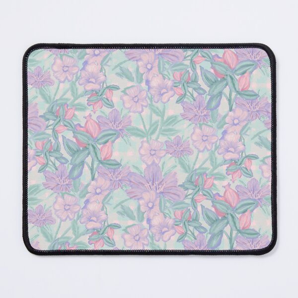 Item preview, Cottage Core Floral Repeat Pattern designed and sold by rhombusOnion.