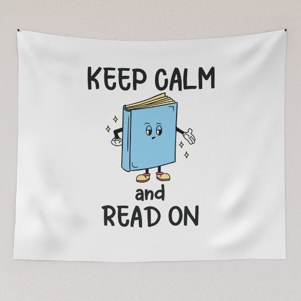 Item preview, Keep Calm and Read On designed and sold by tagmecool.