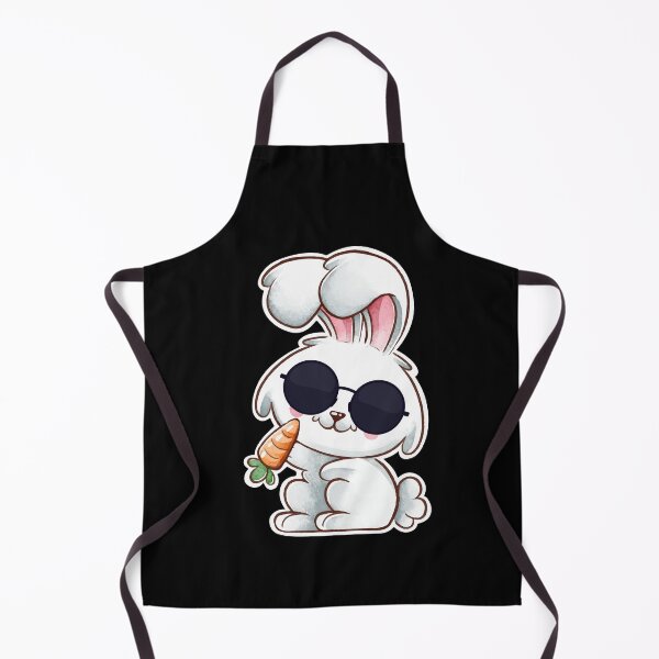 Item preview, Cute Watercolor Bunny With Sunglasses For Boys Men Kids ,A Rabbit Holding A Carrot, Funny Happy Easter Day Present designed and sold by pedrored369.