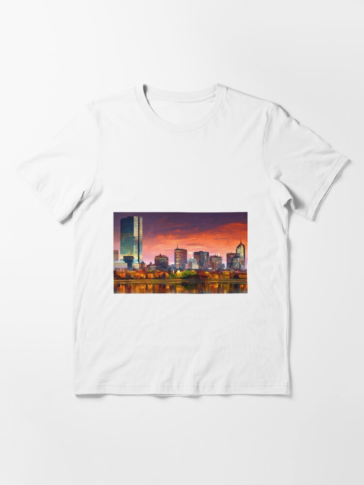 Introducing our New Boston Skyline T-Shirts for Sale