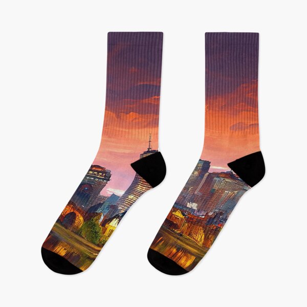 Item preview, Boston Skyline designed and sold by AM FineArtPrints.