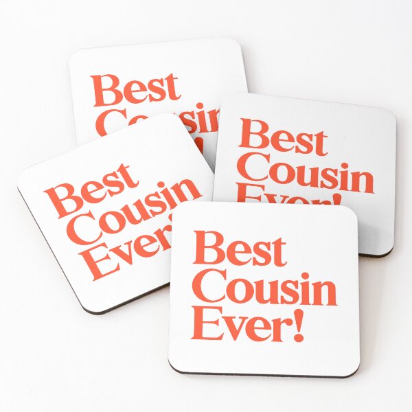 Item preview, Best Cousin Ever - Best Gift for Cousin - Red designed and sold by heyluckyseven.